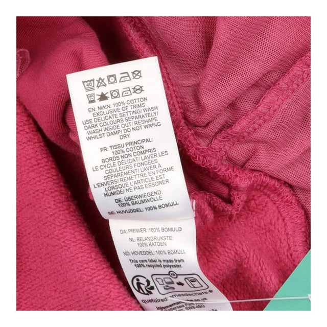 Sweater jersey dark Pink swans tuille frill