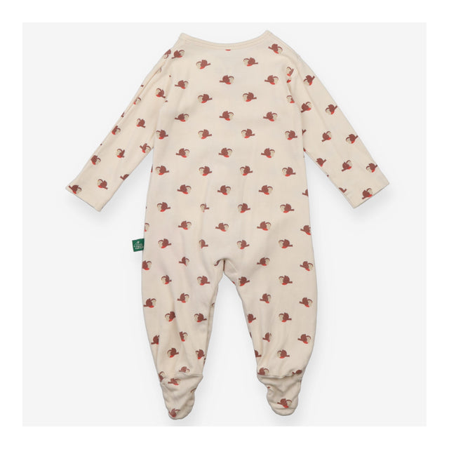 Sleepsuit cream robins