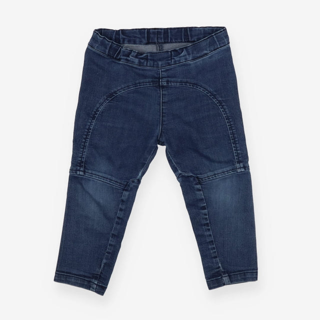 Dark blue jeggings adjustable waist