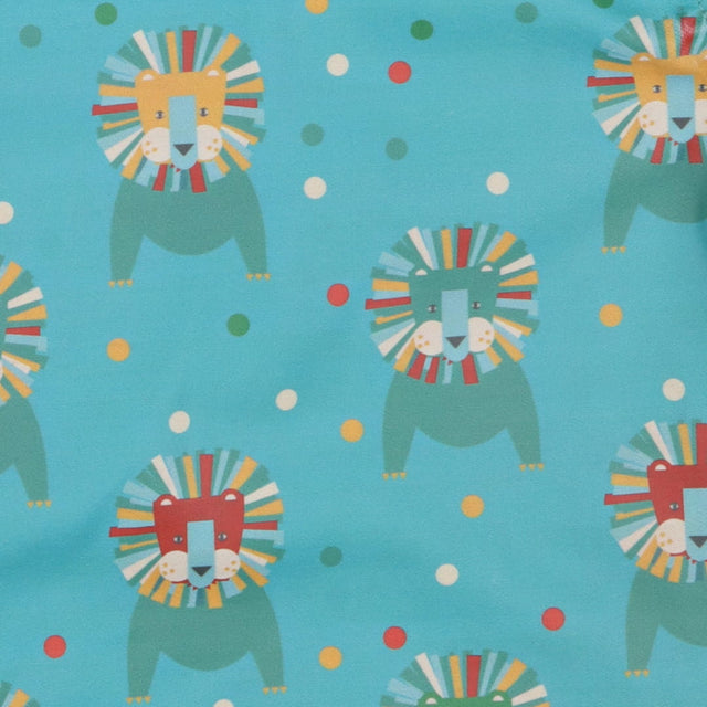 Waterproof coat blue lions