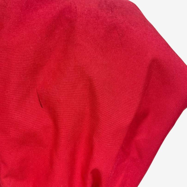 Red Waterproof Dungarees