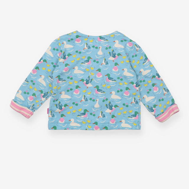 Cardigan blue duck