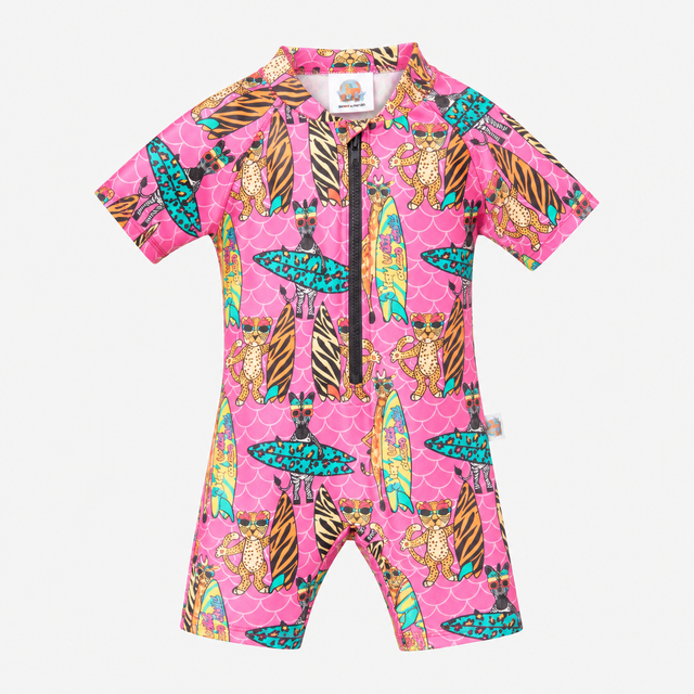 Ocean Child Swimsuit:Pink