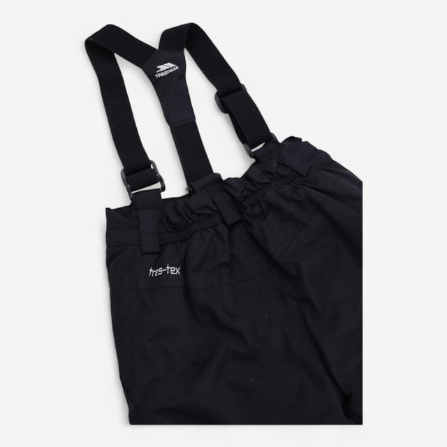 Salopettes black with zip pockets