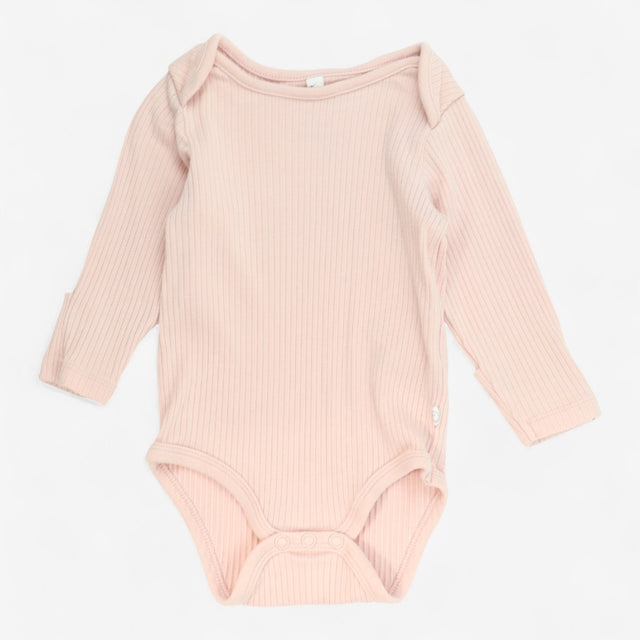 Bodysuit Long Sleeve Pale Pink