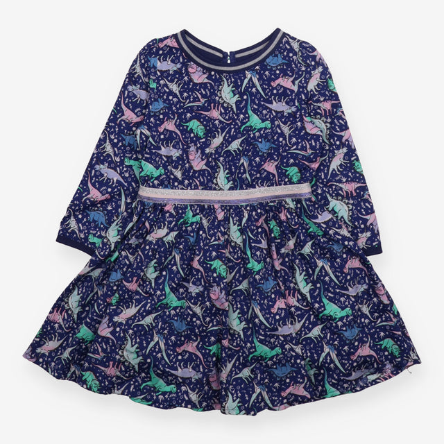 Blue Dinosaur Dress