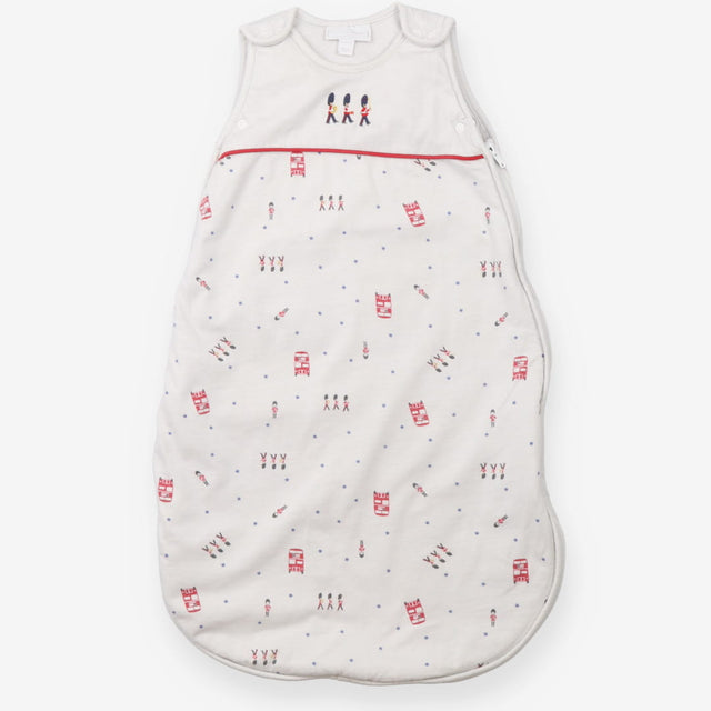 White London Busses Sleeping Bag