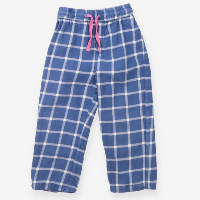 Pyjama bottoms blue plaid
