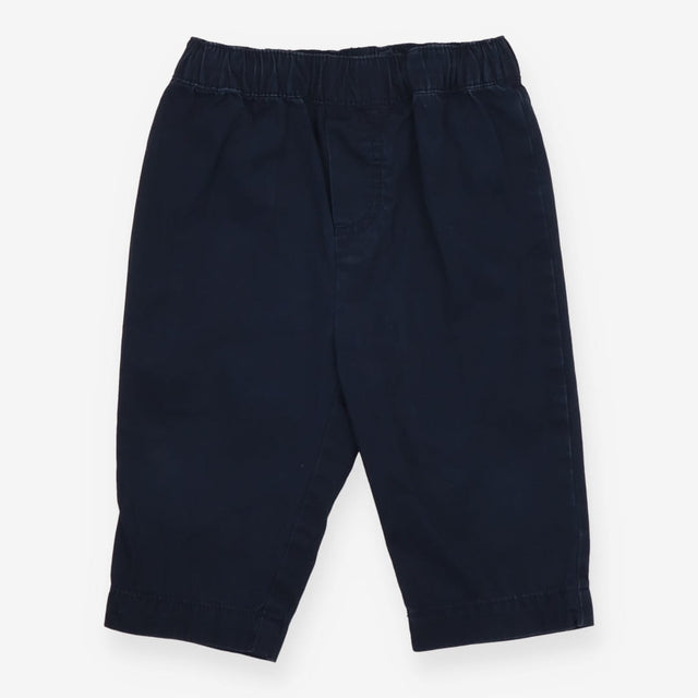 Trouser Pull On Navy Back Pocket French Flag