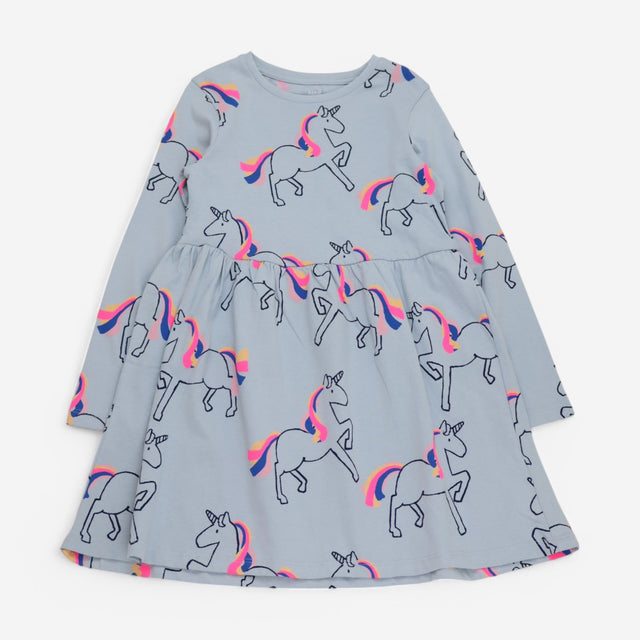 Dress Jersey Blue Unicorns