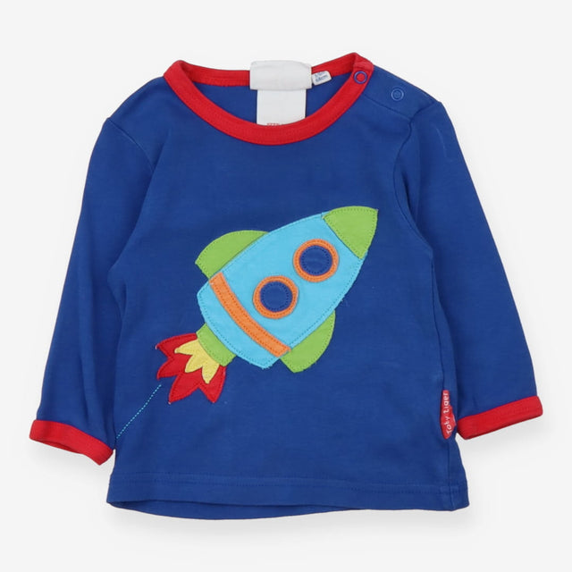 Organic Blue Rocket T-shirt