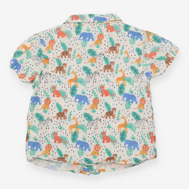 Short Sleeve Safari Animal Shirt
