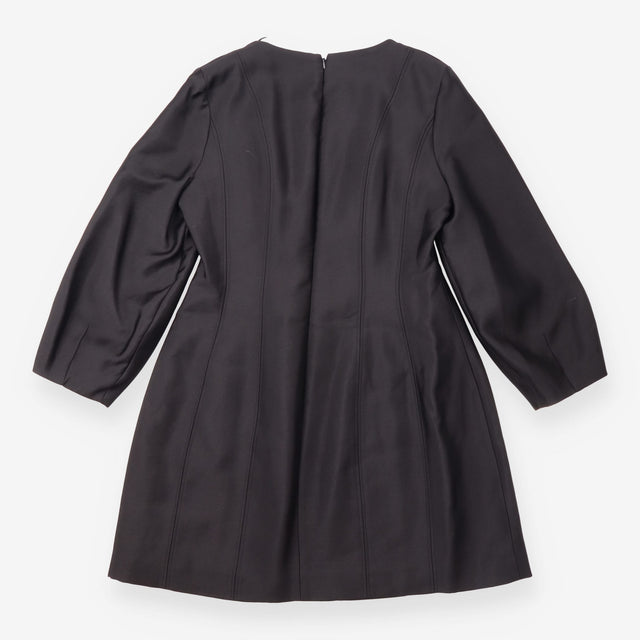 Dress Black Long Sleeve Tailored