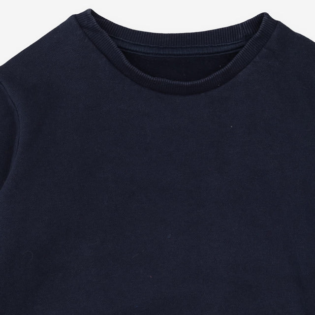 Plain Navy Sweater
