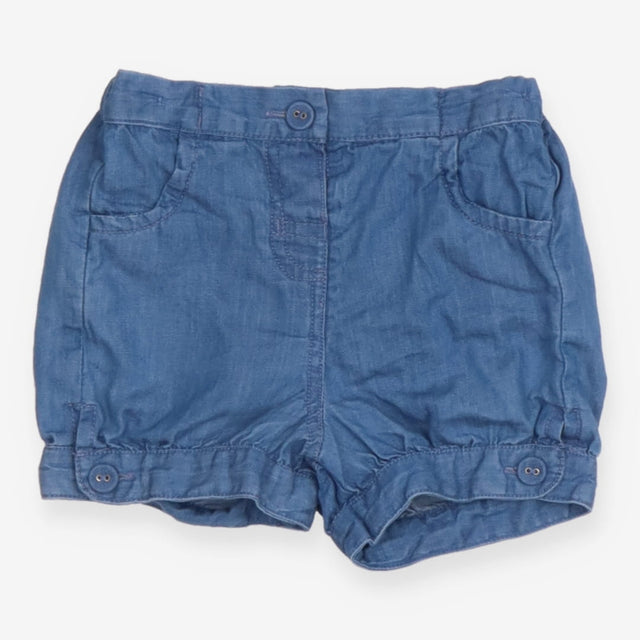 Blue Shorts with Pockets