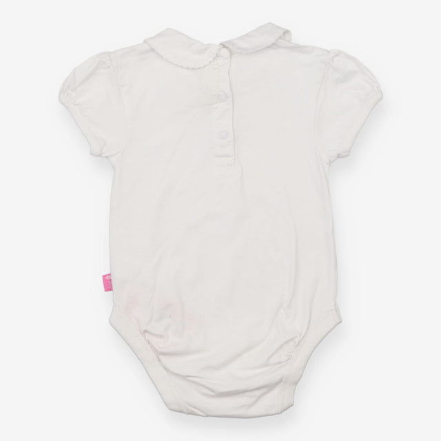 White Collared Bodysuit