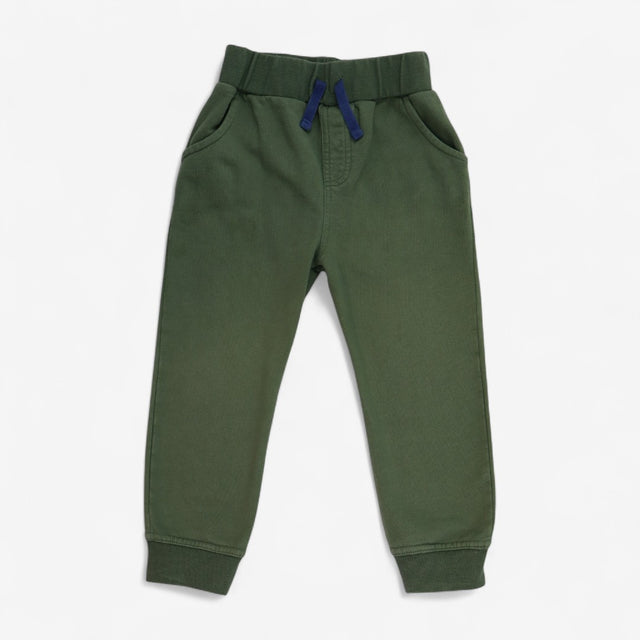 Joggers Khaki Green with Blue Drawstring