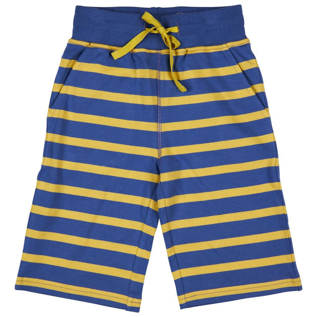Shorts yellow and blue breton