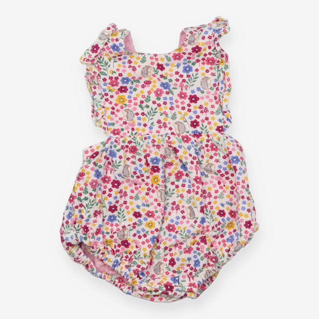 Romper cord ditsy hedgehog