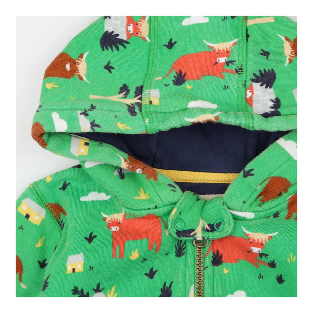 Green Highland Cow Snuggle Suit