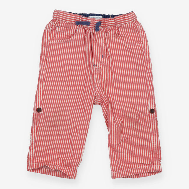 Trousers Convertable Red Stripe
