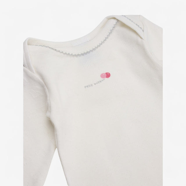 Bodysuit Cream Pointelle with Balloons