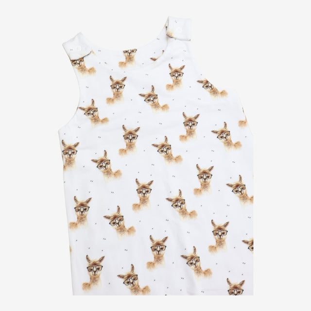 Romper Jersey White Alpaca in Specs
