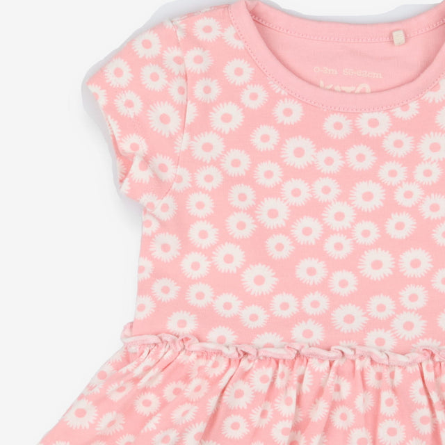 Dress pink floral