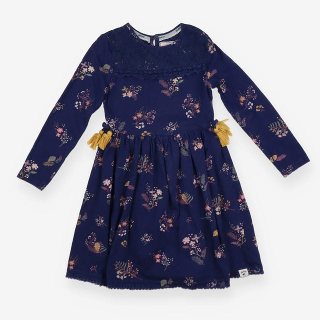 Navy Floral Dress - Mantaray