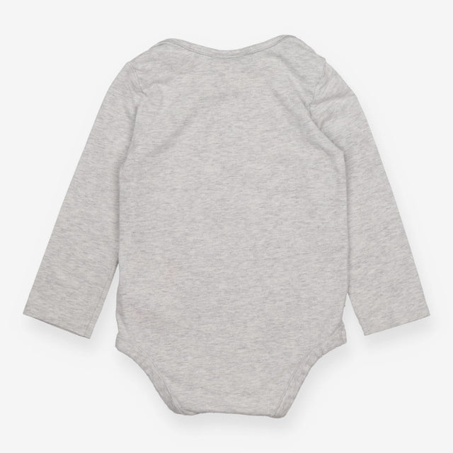 Bodysuit Long Sleeved Grey Sparkle