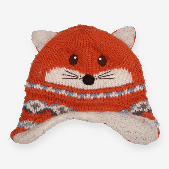 Winter Hat Orange - Fox