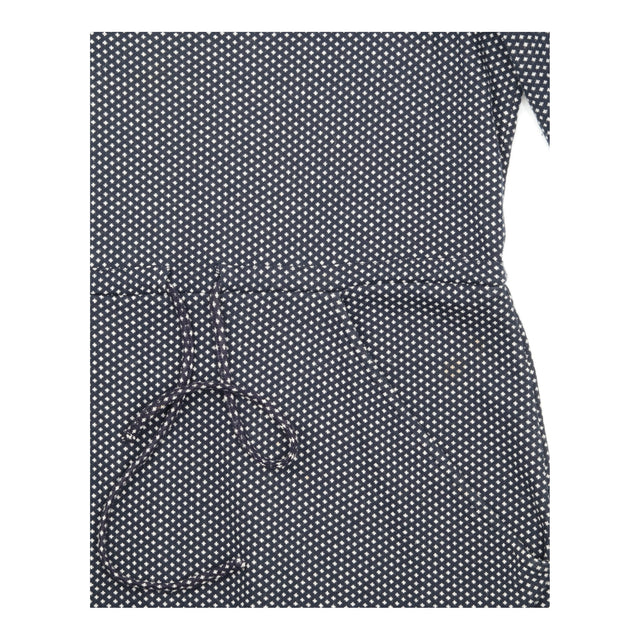 Dress Tunic Jersey Geometric Navy White
