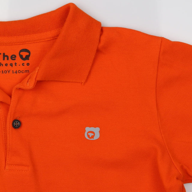Polo t-shirt orange