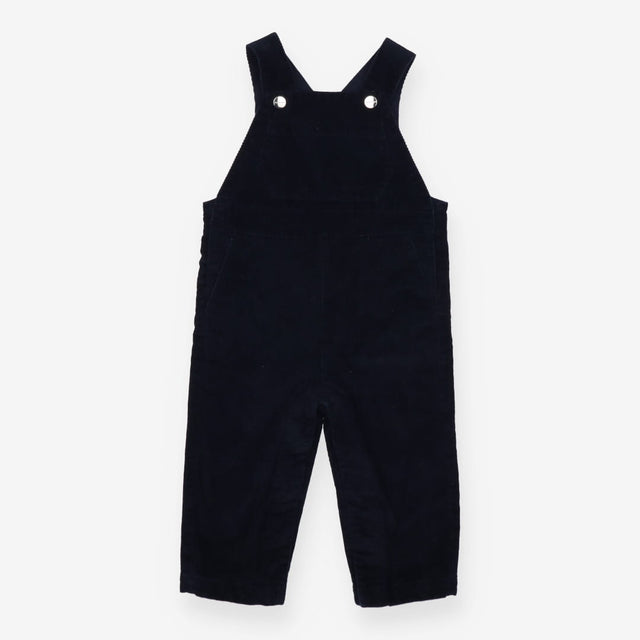 Cord Dungaree Navy with Front Pocket