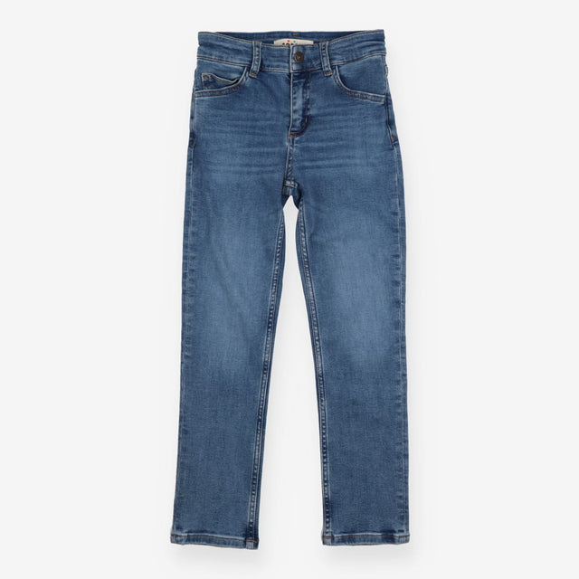 Slim fit blue jeans