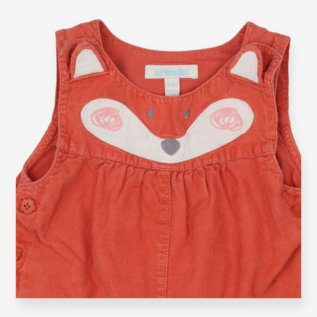 Dungaree cord orange fox
