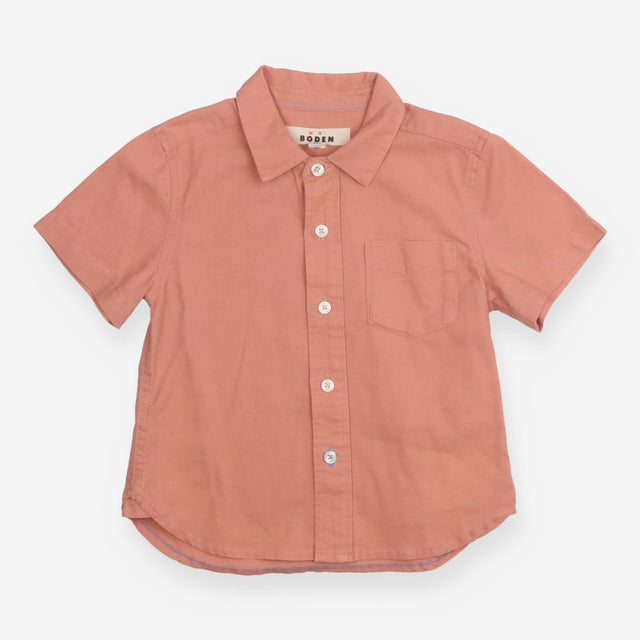 Shirt Short Sleeve Terracotta