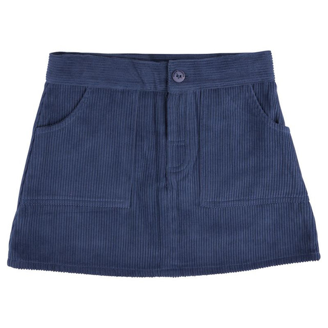 Cord Skirt - Night Blue