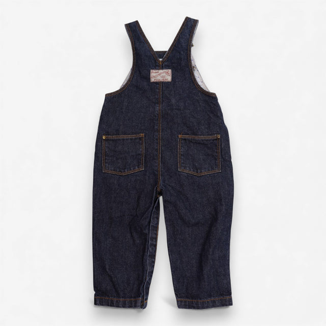 Dungarees Blue Denim with Star Lining