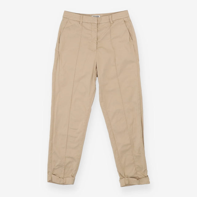 Jaeger Womens Tan Chinos Slim Fit Cropped Cotton S