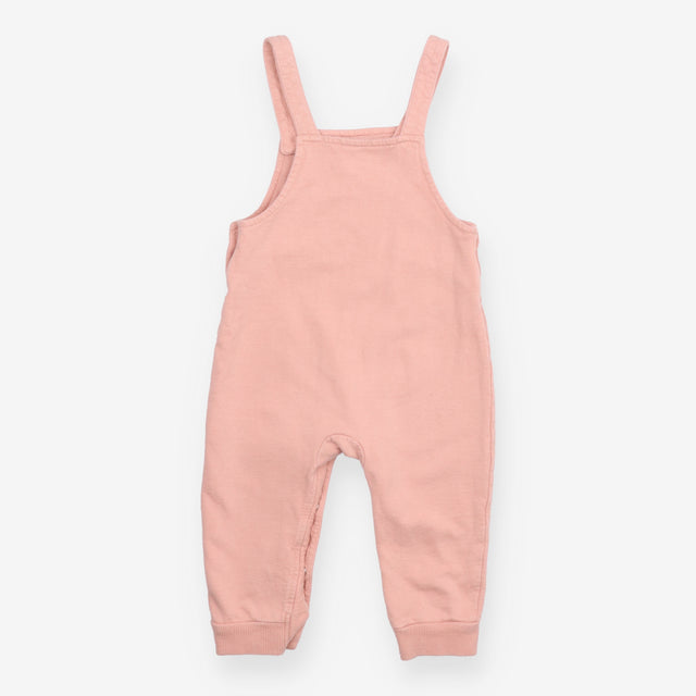 Dungarees Pink Happy Days Cat Applique