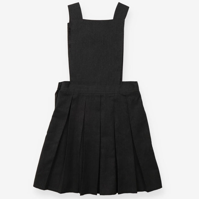 School Pinafore Dress Grey