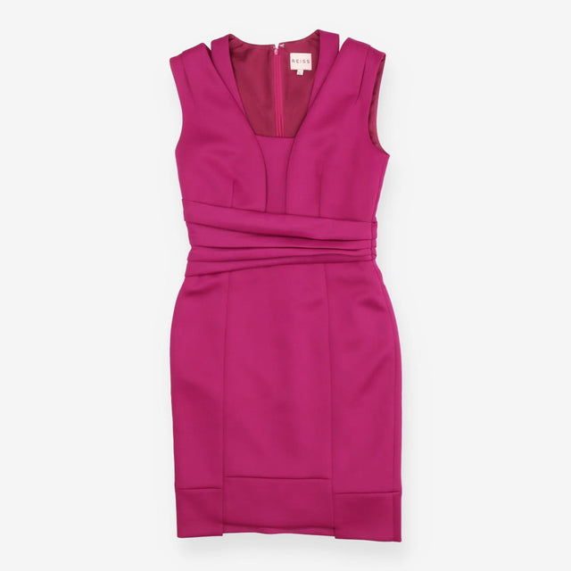 Tali Pink Sleeveless Tailored Occasion Dres