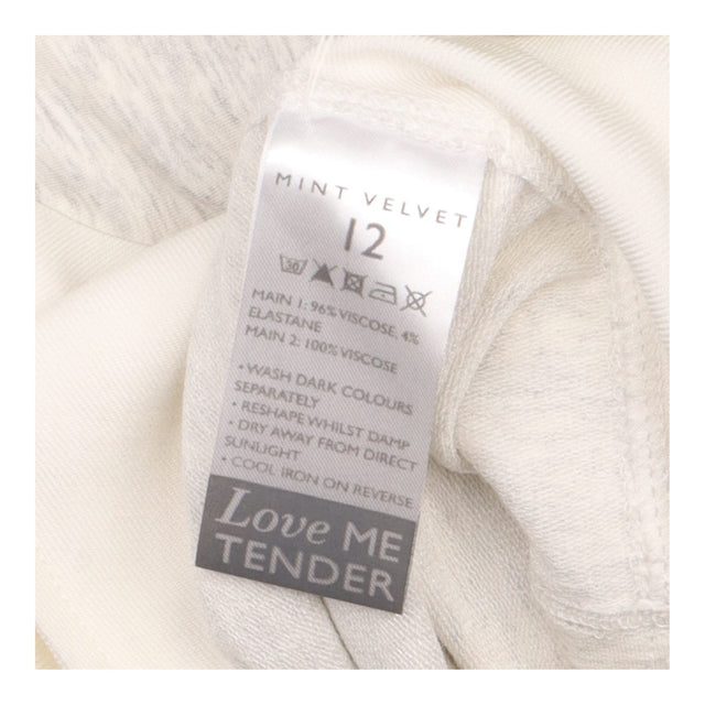 Ivory Waterfall Open Front Drape Cardigan