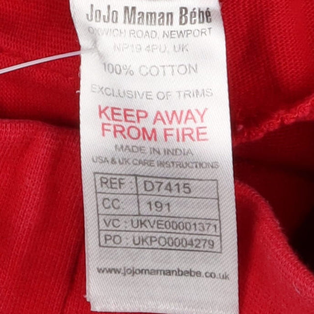 Shorts Red Jersey Cargo