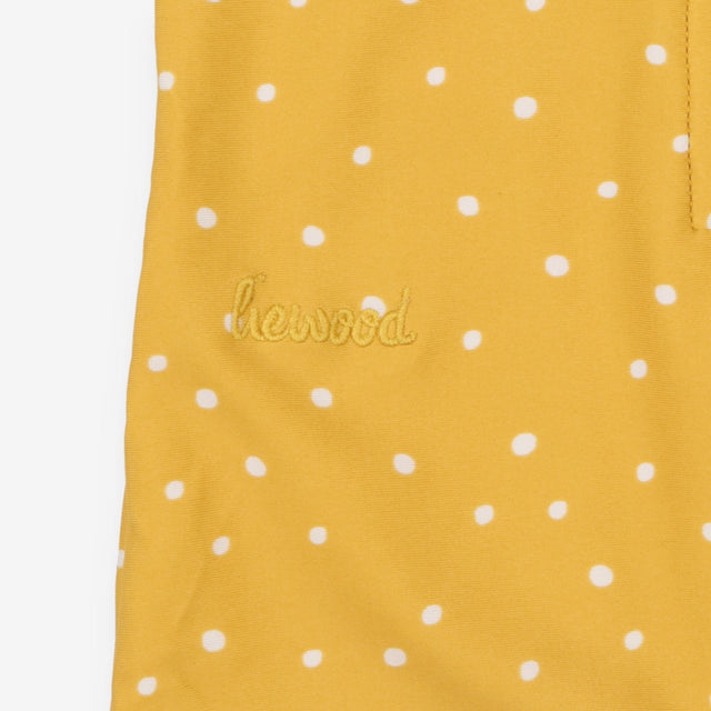 Yellow spotty sunsuit