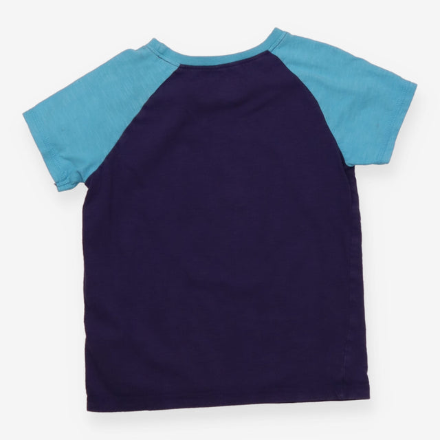 T-shirt blue vinyl record player