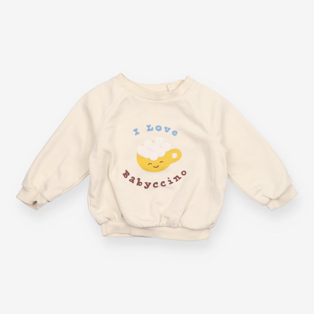 "I Love Babychino" Sweater