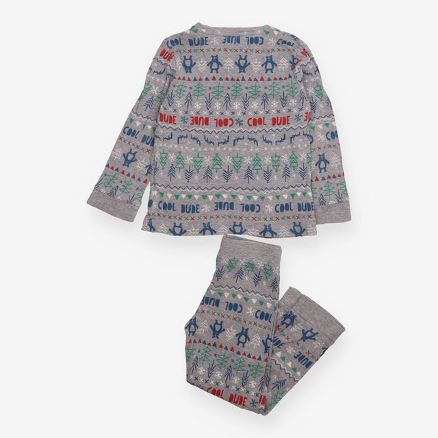 Pyjamas grey festive