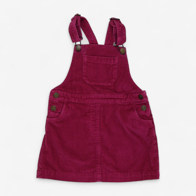 Dress Pinafore Plum